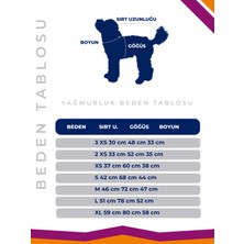 Tarpaws Yağmurluk Köpek Smileys Desenli Kıyafet Mont