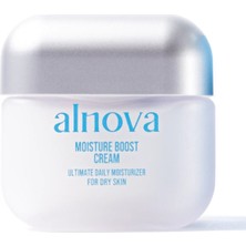 Alnova Hyaluronik Asit & Aloe Vera İçeren Nemlendirici ve Yenileyici Yüz Kremi - Moisturizing Boost Cream