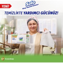 Solo Temizlikte Doğal Güç Beyaz Sabun Ferahlığı Yüzey Temizlik Havlusu 4'lü 400 Yaprak