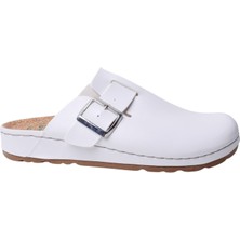 Fly Soft S183 Beyaz Erkek Sabo Terlik