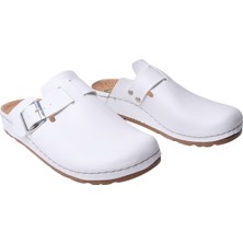 Fly Soft S183 Beyaz Erkek Sabo Terlik