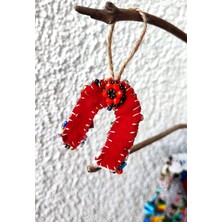 Nal Şeklinde, Cevşenli (Dualı) ve Çift Taraflı / Araç Içi Ya Da Kapı Süsü / Nazarlık / 3,5x4,5cm