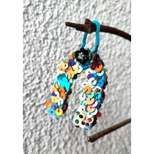 Nal Şeklinde, Cevşenli (Dualı) ve Çift Taraflı / Araç Içi Ya Da Kapı Süsü / Nazarlık / 5,5x4,5cm