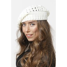 FLORİ Kadın Ressam Triko Bere