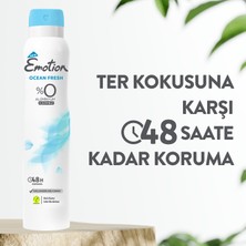 Emotion Ocean Fresh Kadın Deodorant 3X200 ml