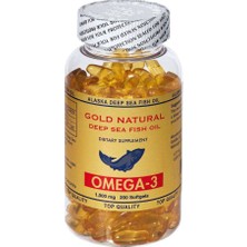 Gold Natural Omega 3  200 Balık Yağı Softgel