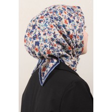 Lo'cella Pamuklu Soft Eşarp 4161-11 Indigo