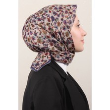 Lo'cella Pamuklu Soft Eşarp 4161-4 Leylak
