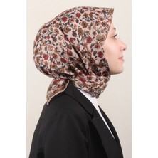 Lo'cella Pamuklu Soft Eşarp 4161-12 Koyu Yağ Yeşili