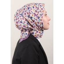 Lo'cella Pamuklu Soft Eşarp 4161-16 Mor