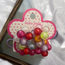 Gigi Giyim Boncuk Detaylı Kız Çocuk Bağlamalı Toka