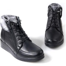 Papuçcity Edik 432 Ortopedik Kadın Termal Deri Bot