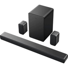 Tcl 430W 5.1 Kanal soundbar Dolby Audio Kablosuz Subwoofer Bluetooth5.2 P735 Ev Sinema Sistemi & Soundbar + Onerous HDMI Kablo ve Aplik Lamba