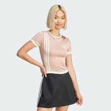 adidas Originals JJ0962 Knitted 3-Stripes Short Tee