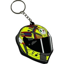 Mini Silikon Kask Anahtarlık