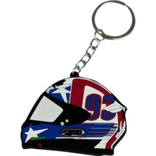 Mini Silikon Kask Anahtarlık