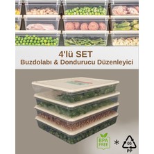 Vizyon buzluk saklama kabı buzdolabı düzenleyici Yatay dolap içi düzenleyici 5 numara plastiktir gıda ile temasa uygundur mikrodalga fırın için uygundur RENK TERCİHİNİZ VARSA MESAJ ATINIZ