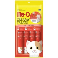 Me-O Kremalı Yengeçli Kedi Sıvı Ödül Maması 4X15 gr