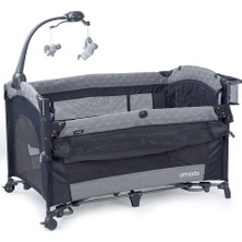 Prego Armada Anne Yanı Oyun Parkı Beşik Park Yatak 70X120 cm