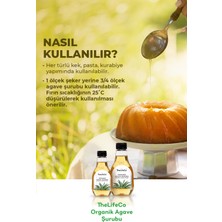 TheLifeCo Doğal Şeker Alternatifleri - Organik Hindistan Cevizi Şekeri 300g + Organik Agave Şurubu 330g