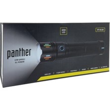 PANTHER PT-4118 EL FENERİ
PANTHER 4000 LÜMEN GÜCÜ 
EKSTRA GÜÇLÜ
1000 METRE MESAFEDE OLDUKÇA ETKİLİ
DOĞADA YANINIZDAKİ EN DEĞERLİNİZ OLACAKTIR.
