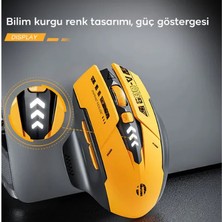 Mefa Ös Inphic A9 2.4g Kablosuz ve Bluetooth 5.0/4.0 Mouse Fare, Şarj Edilebilir