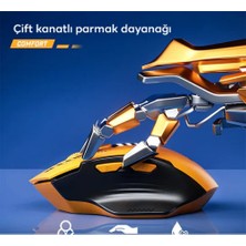 Mefa Ös Inphic A9 2.4g Kablosuz ve Bluetooth 5.0/4.0 Mouse Fare, Şarj Edilebilir