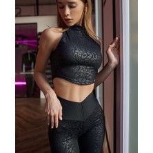 Bonafide Spor T-Shirt  Top Slim ''black Pantera''
