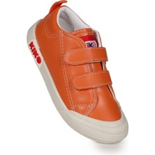 Kiko Kids Suba Cırtlı Termo Taban Erkek Bebek Günlük Spor Ayakkabı Turuncu