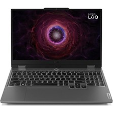 Lenovo Loq Amd Ryzen 5 8645HS 32GB 512GB SSD RTX4050 Freedos 15.6" Fhd 144Hz IPS Taşınabilir Bilgisayar 83DX00B7TRA60