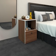 Kenz Life Kenzlife Komodin Yokatta Cvz 60*39*39 Komidin Kitaplık Ayakkabılık Kapaklı Arkalıklı