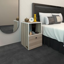 Kenz Life Kenzlife Komodin Yokatta Crd 60*39*39 Komidin Kitaplık Ayakkabılık Kapaklı Arkalıklı