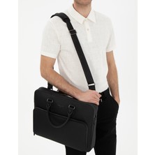 Pierre Cardin Erkek Erkek Siyah Evrak Çantası 50296104-VR046