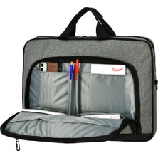 Çanta Trend 17.2 Inç Iş ve Günlük Kullanıma Uygun Köpük Korumalı Laptop ve Evrak Çantası