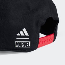 adidas x Marvel Spider-Man Çocuk Siyah Şapka (JG5806)