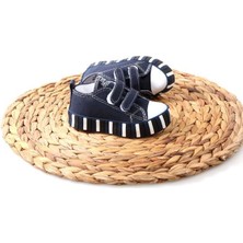 Papuçcity 02851 Unisex Çocuk Bebe Renkli Keten Konvers Ayakkabı