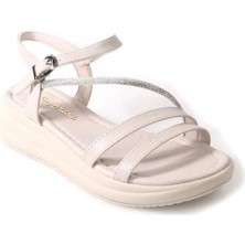 Papuçcity Sprs 02826 Kadın Günlük Taşlı Sandalet