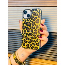 Aktech Apple iPhone 14 Uyumlu Cool Leopar Telefon Kılıfı