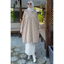 Arzu Triko Tunik Bej