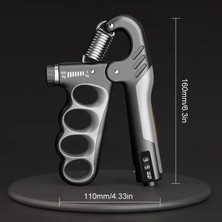 Valkyrie Sayaçlı Ergonomik 5-100KG El Yayı Bilek Güçlendirici Fitness Egzersiz Spor Aleti Sayaçlı Xl Boy Gi