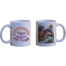 Dearenscom Anneler Günü Happy Mother's Day Fotoğraflı Kupa