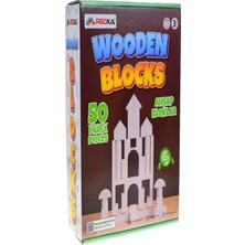 Redka Ahşap Bloklar 50 Parça RD5670