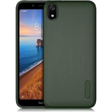 Redmi 7A Uyumlu Kılıf Mat Pastel Renkli Çizgi Kanallı Kaliteli Tio Silikon Kapak