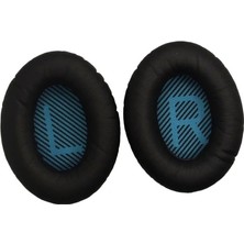 Qc2 QC15 QC25 QC35 Ae 2 2i 2W Kulaklık Yastığı Padi Kulaklık Pedi Süngeri Siyah