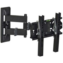 Vontech VT-404M 22 - 42 Duvar Askı Aparatı Siyah Dökme Demir Malzeme ile 25 Kg Taşıma Kapasitesi