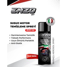 ENZO GT Susuz Motor Temizleme Spreyi 200 ML Yüksek Parlaklık ile Derinlemesine Temizlik Sağlar