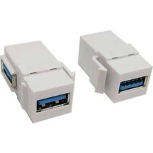 Powermaster PM-25355 USB 3.0 90 Derece Dişi-Dişi Konnektör