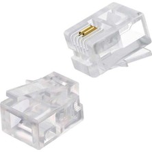 Powermaster RJ11 6p/2c Telefon Soketi (100LÜK Paket)