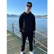 Belirtilmemiş 3 Iplik Şardonlu Alt Üst Takım Erkek Eşofman Takımı