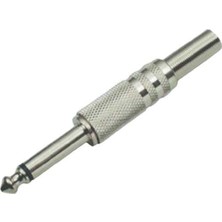 Powermaster PM-22709 6.3 mm Mono Metal Gitar Jack